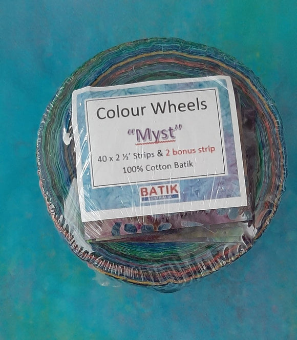Batik Australia Colour Wheels 
