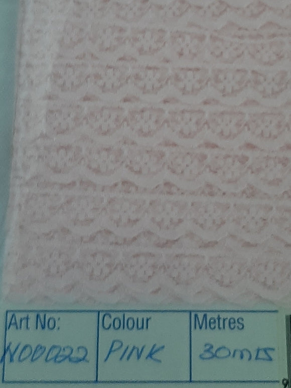 Lace by the Card - Pink Nylon Flat from Birch Creative