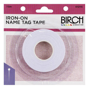 Birch Creative Iron-On Name Tag Tape