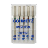 Schmetz Needles - Universal 130/705H Mixed Sizes 70/80/90 for Machine Stitching