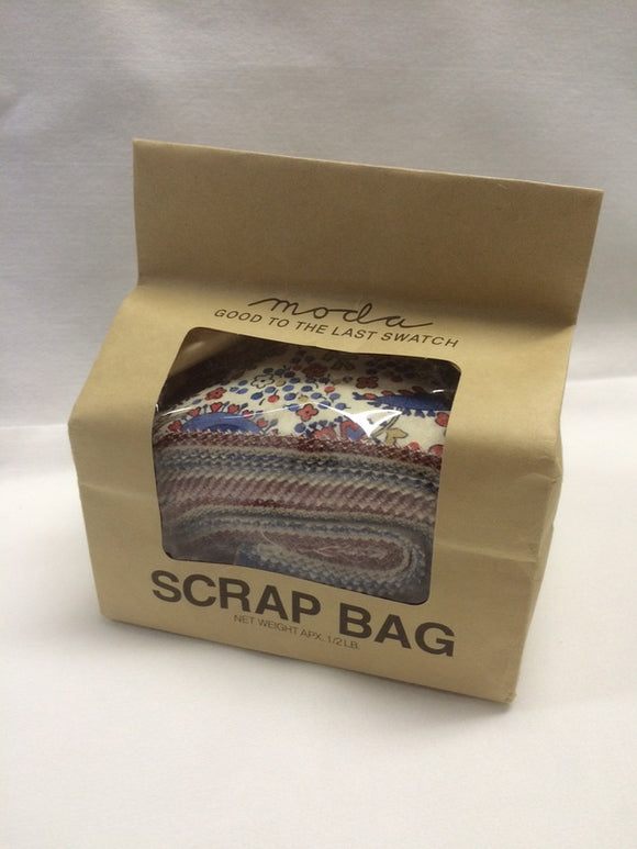 Moda Fabrics+Supplies Scrap Bags - Each One Unique!