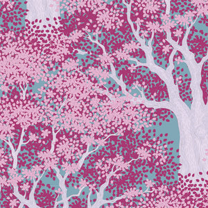 Tilda "Woodland - Juniper in Plum" Quilt Collection Fabric by Tone Finnanger