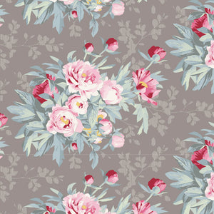 Tilda "Woodland - Hazel in Grey" Quilt Collection Fabric by Tone Finnanger