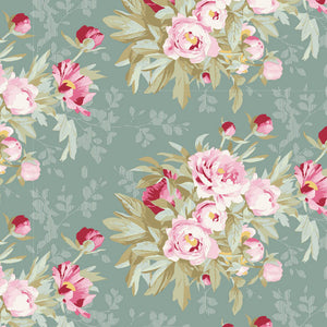 Tilda "Woodland - Hazel in Sage" Quilt Collection Fabric by Tone Finnanger
