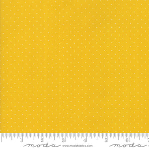 Moda Fabrics + Supplies "Play All Day - Pindot in Yellow" by American Jane