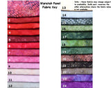 Batik Australia "Waratah" Panel and Fabric Kit