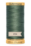 Gutermann Natural Cotton Thread 250m Suitable for Hand or Machine Stitching - See Options