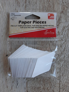 Sew Easy Paper Pieces - Diamonds (Six Pointed Star) 1 1/2"