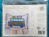 Creative Abundance "Delilah's Day Out" Precut Cushion Pattern and Kit by Claire Turpin Design