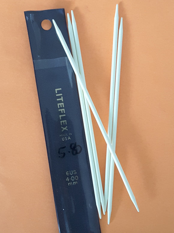 Liteflex Double Pointed Knitting Needles Set 4mm
