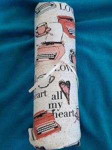 Pre Cut Fabric "All My Heart" One Mtr