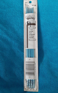 Susan Bates Double Point Knitting Needles 4.5mm Set of 4