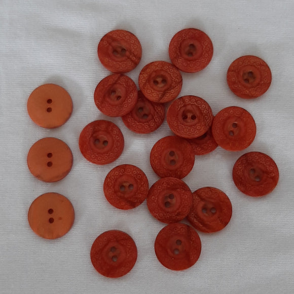 Button Singles - Plastic 16mm 