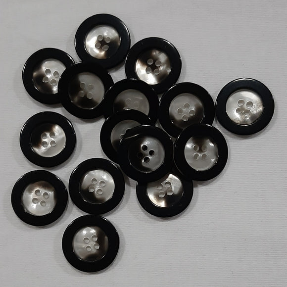 Button Singles - Plastic 22mm 