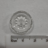 Button Singles - Plastic 18mm "Clear/Domed" by Flair Accessories