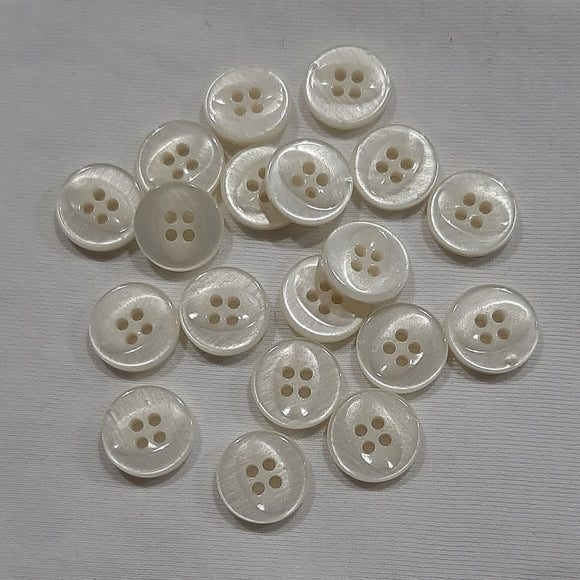 Button Singles - Plastic 16mm 