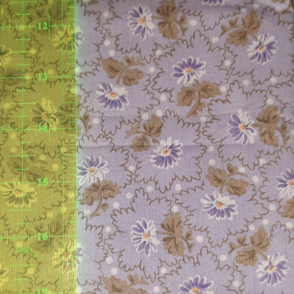 Fabric Remnant - Antique Floral x 40cm