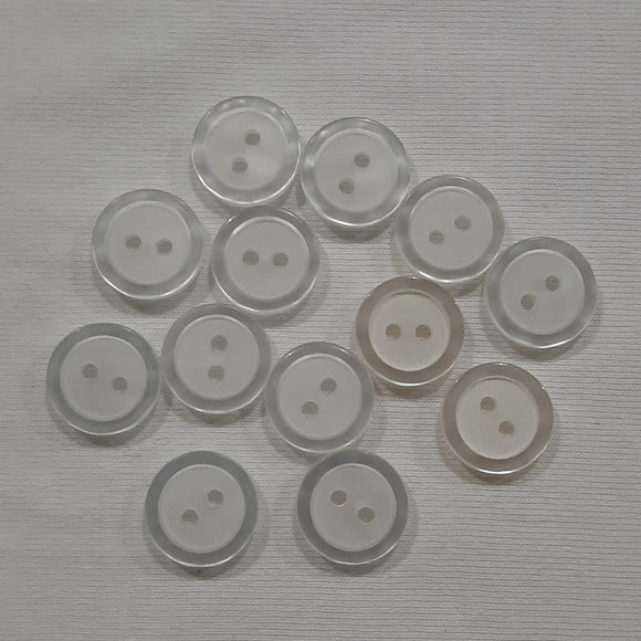 Button Singles - Plastic 14mm 