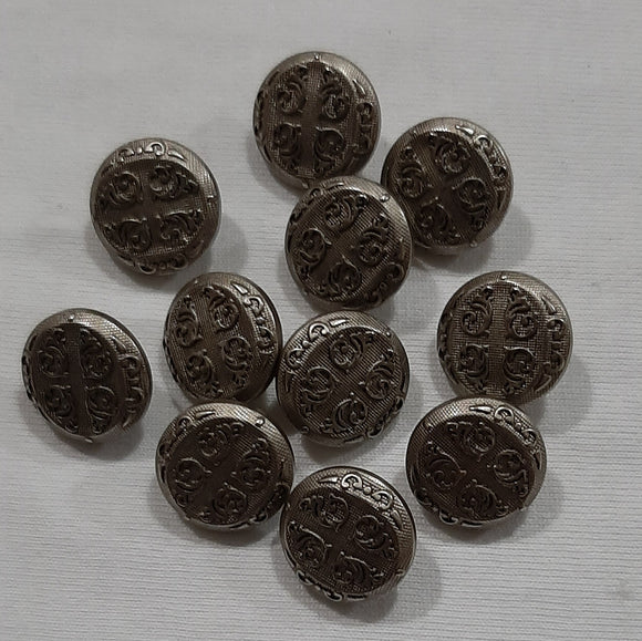 Button Singles - Plastic 15mm 
