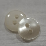 Button Singles - Plastic 13mm "Cream Shirt" by Cut Above