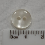 Button Singles - Plastic 13mm "Cream Shirt" by Cut Above