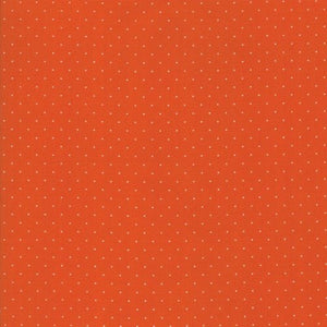 Moda Fabrics + Supplies "Play All Day - Pindot in Orange" by American Jane
