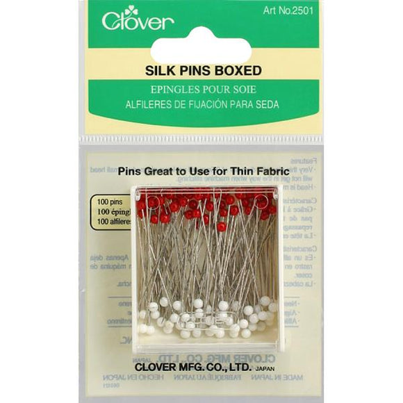 Clover Silk Pins