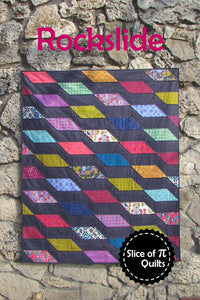 Slice of Pi Quilts "Rockslide" Quilt Pattern