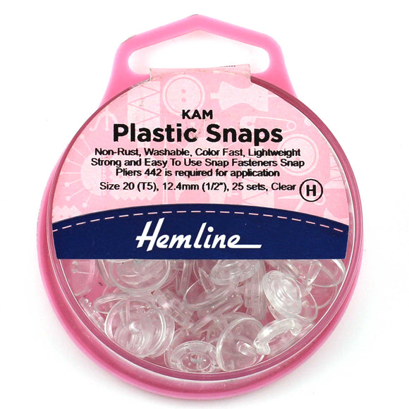 Hemline Kam Plastic Snaps - See Options