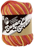 Yarnspirations Lily Sugar'n Cream Cotton Yarn Medium Worsted Weight Ombre Colours 57g - See Options