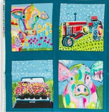 Blank Quilting Corp "Udder Chaos" Fabric Panel by Kait Roberts
