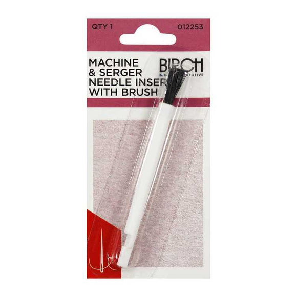 Birch Creative Machine & Serger Needle Inserter With Brush