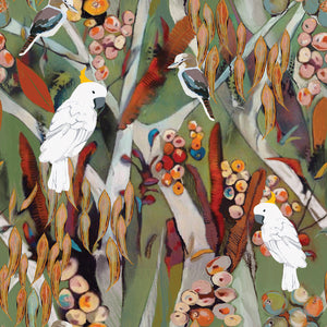 Devonstone Collection "Ghost Gums and Aussie Birds" from Robyn Hammond Fabric Collection
