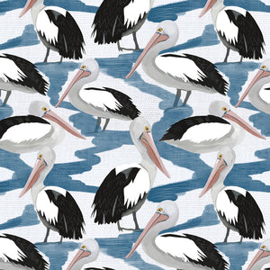 Devonstone Collection "Pelican Parade" from Robyn Hammond Fabric Collection
