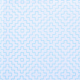 Sashiko Sampler Pre Printed Panel - Geometric in White