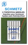 Schmetz Needles - Topstitch 130/705H-N Size 80/12 for Machine Stitching