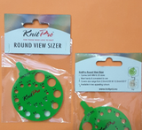 Knit Pro Round View Needle Sizer