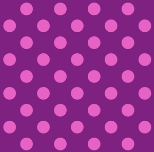 Free Spirit Fabrics - Tula Pink All Stars Collection "Pom Poms - Foxglove"