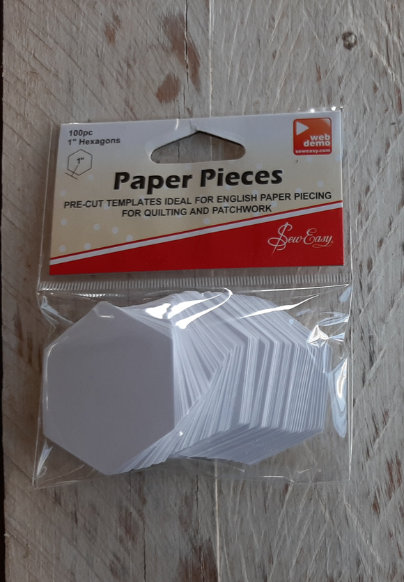 Sew Easy Paper Pieces - Hexagons 1