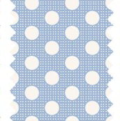 Tilda "Dots - Blue" Quilt Collection Fabric by Tone Finnanger