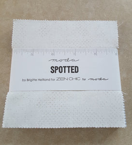 Moda Fabrics + Supplies Charm Pack "Spotted" by Brigitte Heitland for Zen Chic