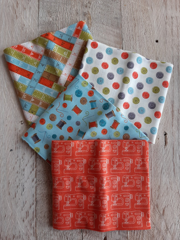 Fat Quarter Fabric Pack - Sewing
