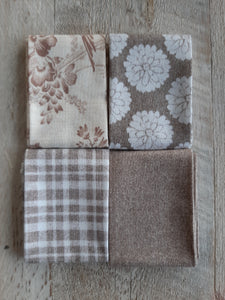 Fat Eighth Fabric Pack - Neutral 1