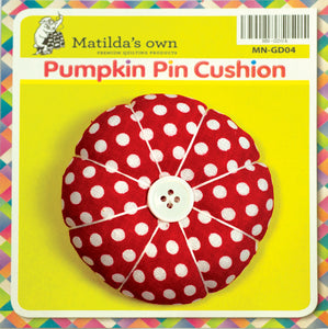 Matilda's Own Pumpkin Pin Cushion - Small