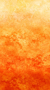 Northcott Fabrics - Stonehenge Gradations Ombre Fabric in Orange (Sunglow) by Linda Ludovico