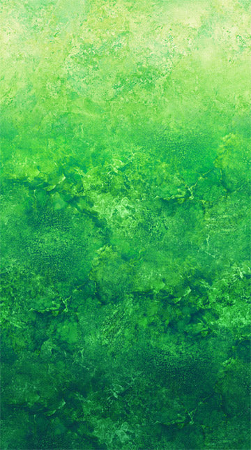 Northcott Fabrics - Stonehenge Gradations Ombre Fabric in Green (Rainforest) by Linda Ludovico