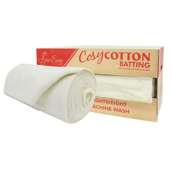 Sew Easy Cosy Cotton Batting - Precut (Small)