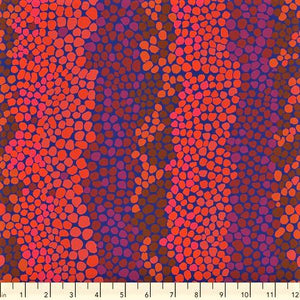 Free Spirit Fabrics - Kaffe Fassett Collective "Pebble Mosaic in Prune" by Brandon Mably