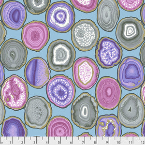 Free Spirit Fabrics - Kaffe Fassett Collective "Geodes in Sky" by Phillip Jacobs