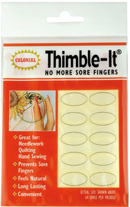 Thimble-it Adhesive Reusable Thimble by The Colonial Needle
